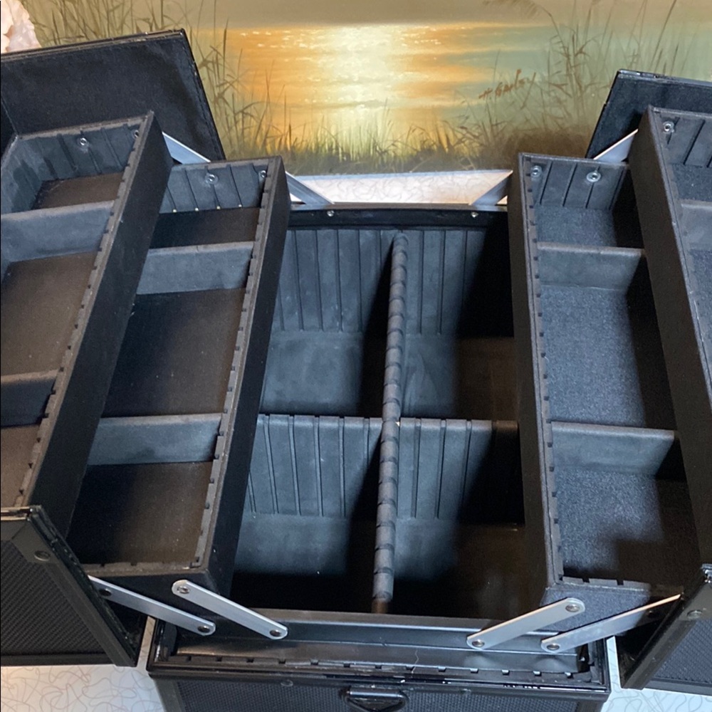 Black Textured Storage Box - Picture 5 of 10